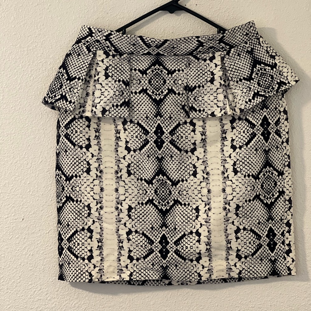 Nanette Lepore peplum skirt